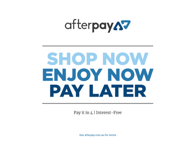 AfterPay now available!