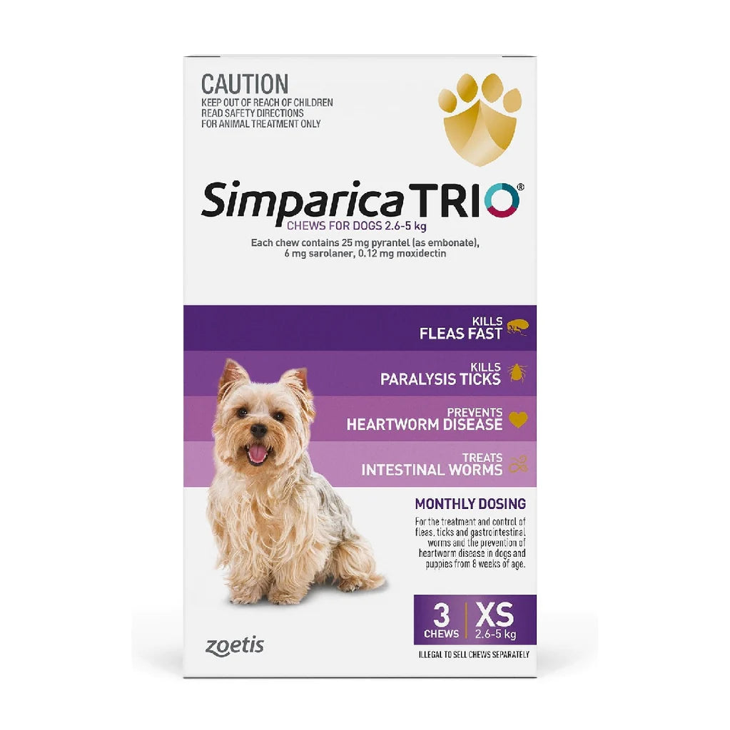 Simparica TRIO XS