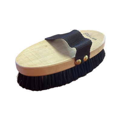 Horse Hair Body Brush Wooden