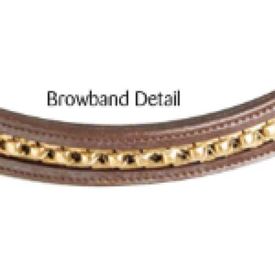 Hanoverian Brass Bridle