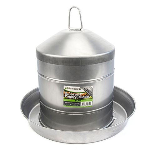 Stainless Steel Poultry Waterer