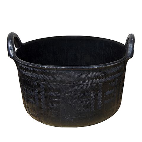 Rubber Feed Tub Bucket 2 Handles