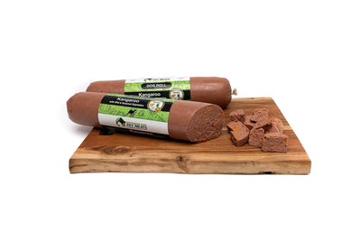 Kangaroo, Offal & Veg Dog Roll