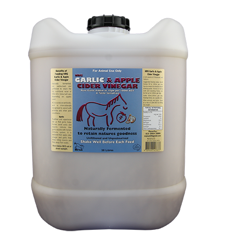 Apple Cider Vinegar & Garlic - Wanneroo Stockfeeders