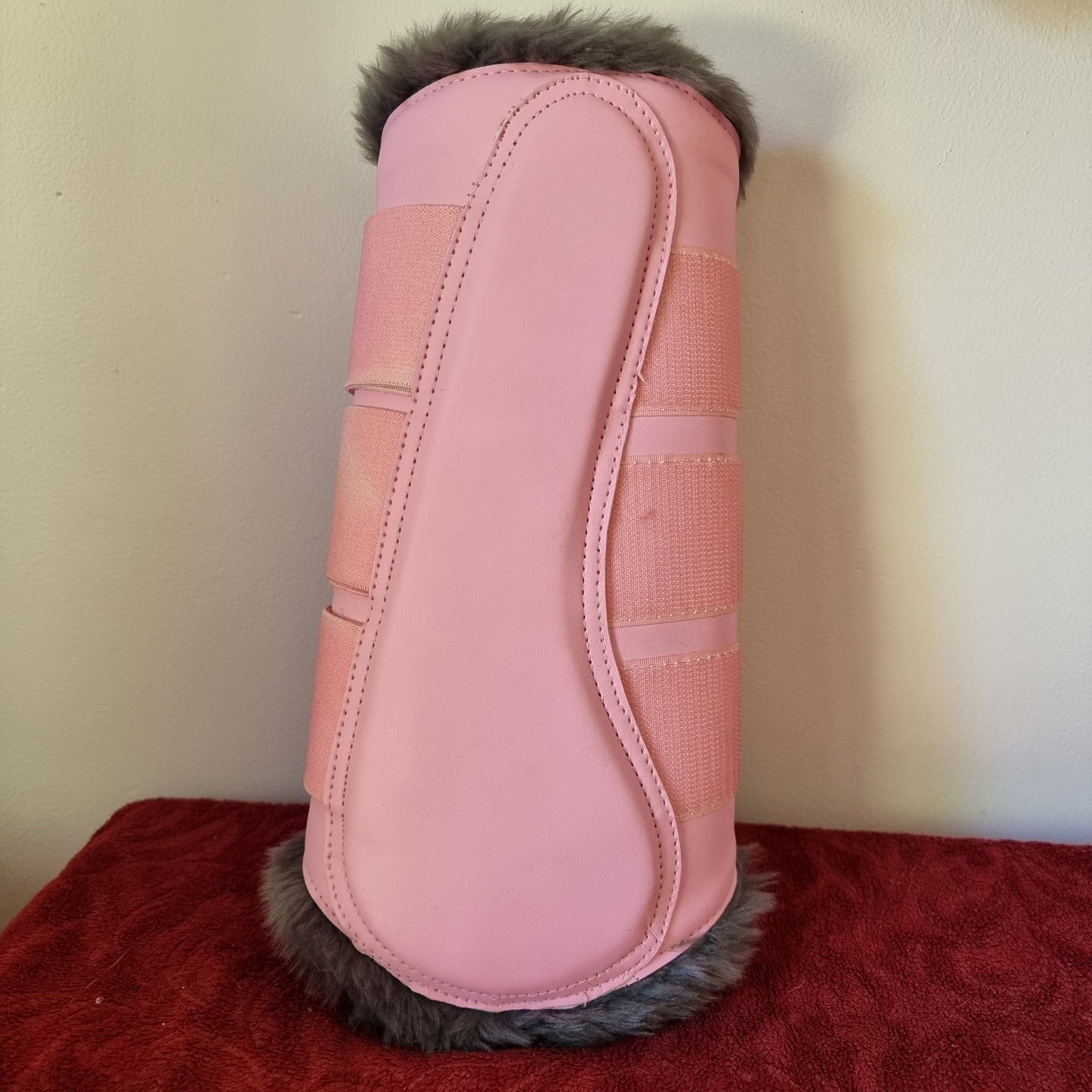 Pink/Grey Exercise Boots - Wanneroo Stockfeeders