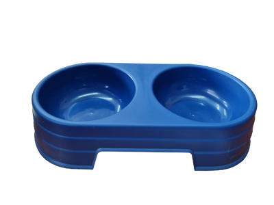 Plastic Double Bowl - Wanneroo Stock Feeders