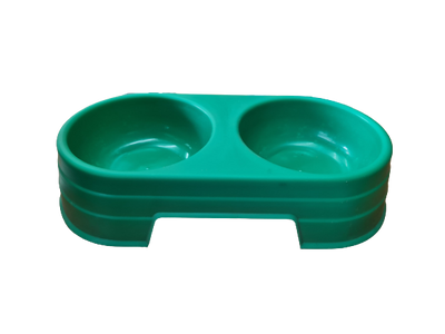 Plastic Double Bowl - Wanneroo Stock Feeders