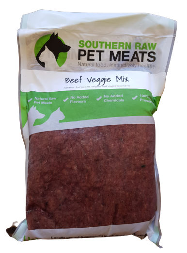 Beef & Roo Veggie Mix - Wanneroo Stockfeeders