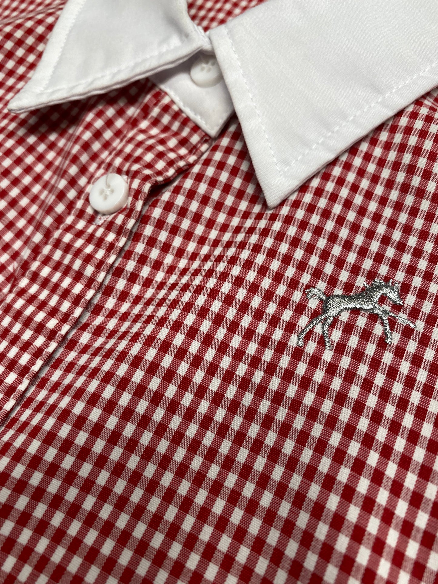 Kids Long Sleeved Button Up Shirt - Wanneroo Stockfeeders