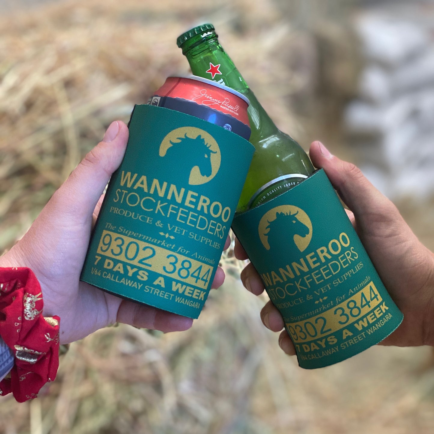 WSF Stubby Holder - Wanneroo Stockfeeders