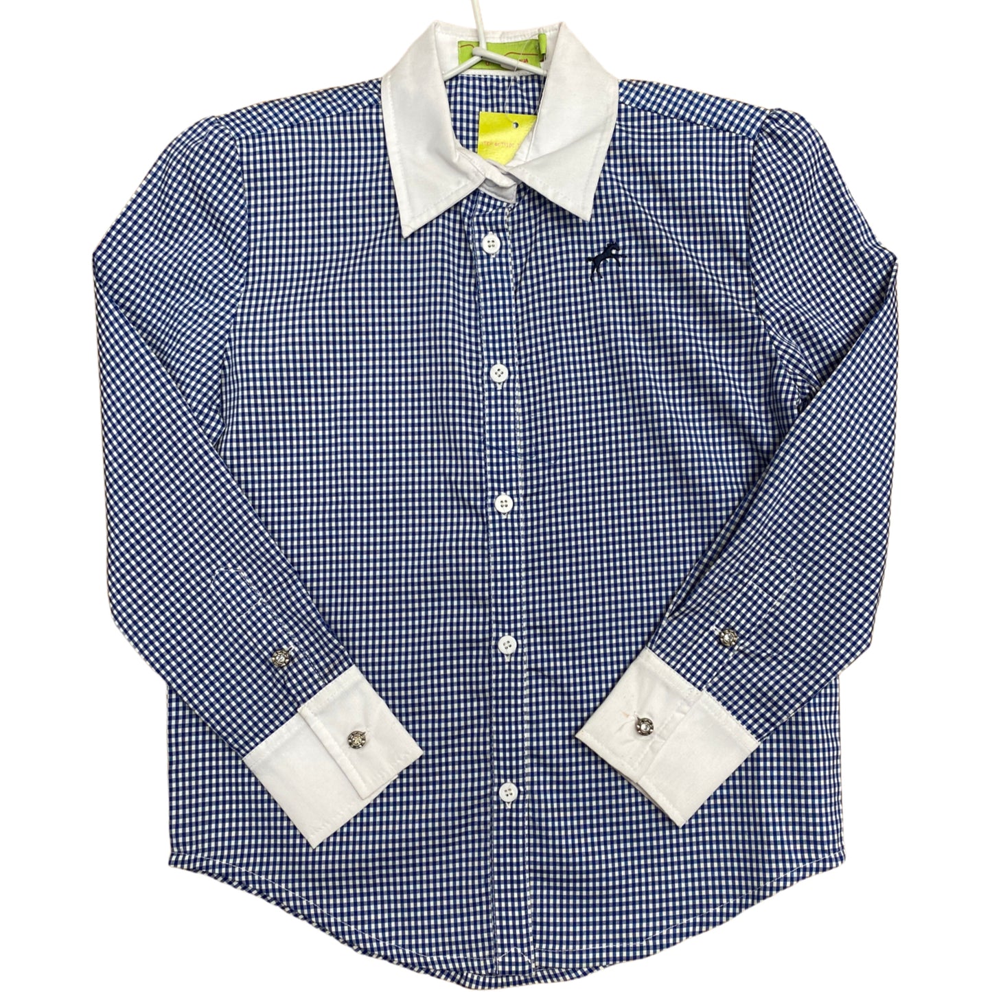 Kids Long Sleeved Button Up Shirt - Wanneroo Stockfeeders