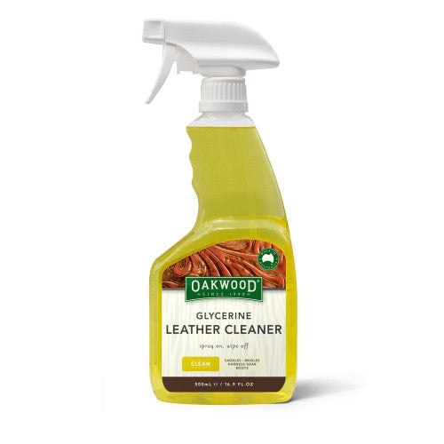 Oakwood Glycerine Leather Cleaner - Wanneroo Stockfeeders