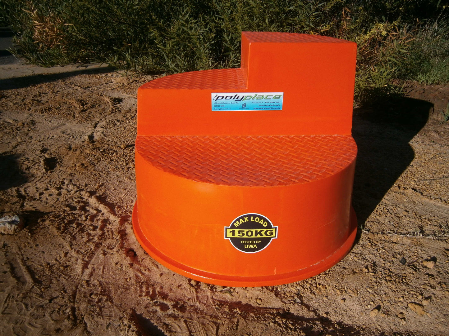 Heavy Duty Mounting Block - Wanneroo Stock Feeders