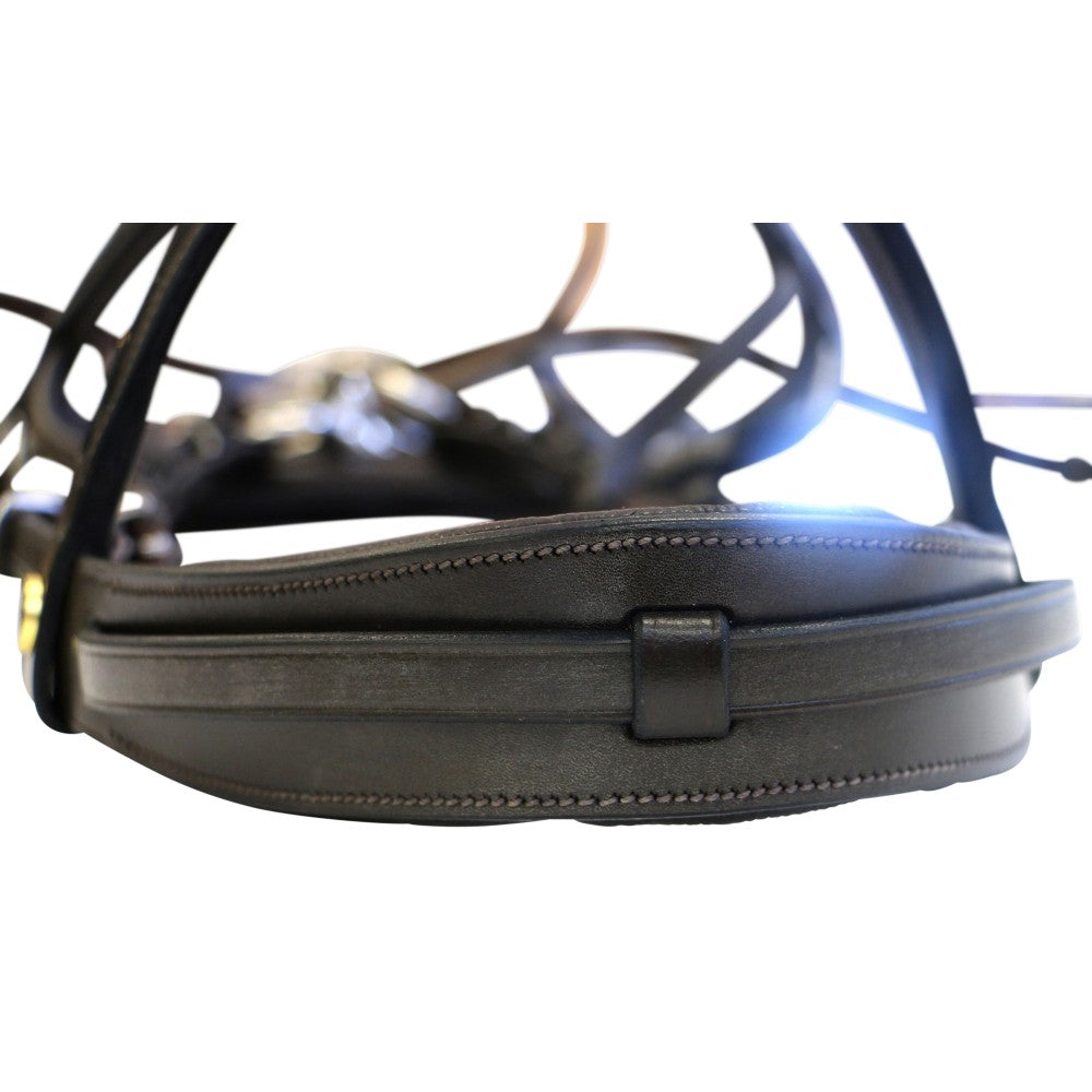 Black is Back Snaffle Bridle with Crystals - Wanneroo Stockfeeders