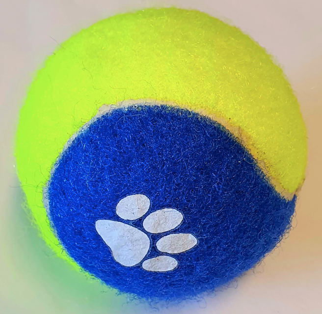 Dog Ball with Paw Prints - Wanneroo Stockfeeders