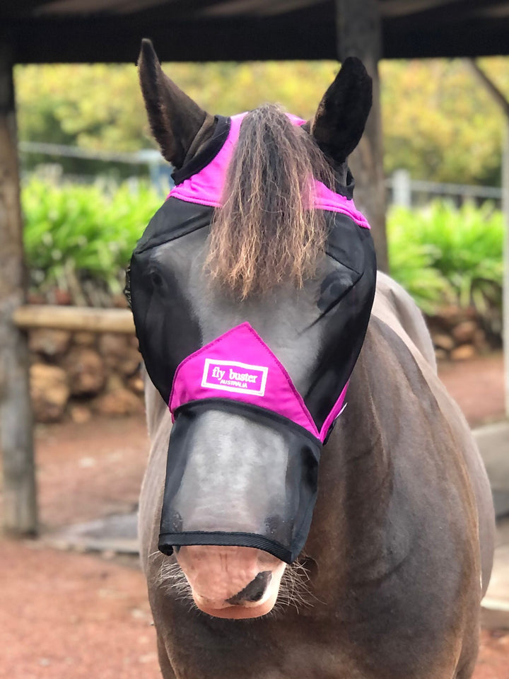 Ultra Lightweight Nose Fly Mask - Wanneroo Stock Feeders