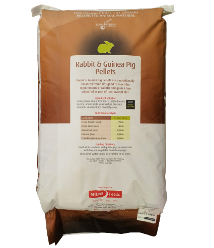 Milne Rabbit & Guinea Pig Pellets - Wanneroo Stock Feeders
