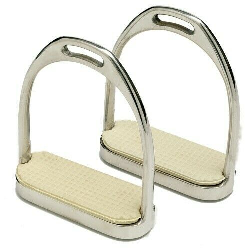 SS Knife Edge Stirrups - 10.5cm - Wanneroo Stockfeeders