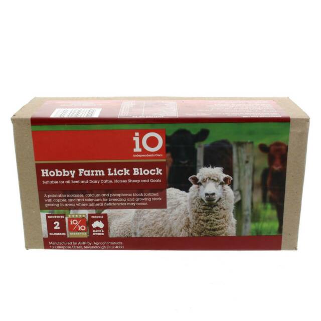 Hobby Farm Lick Block - Wanneroo Stockfeeders