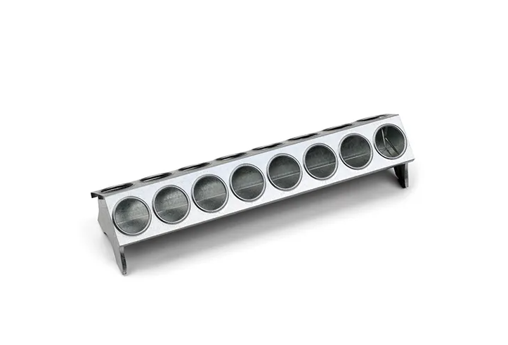 Feed Trough Galv 16 Hole