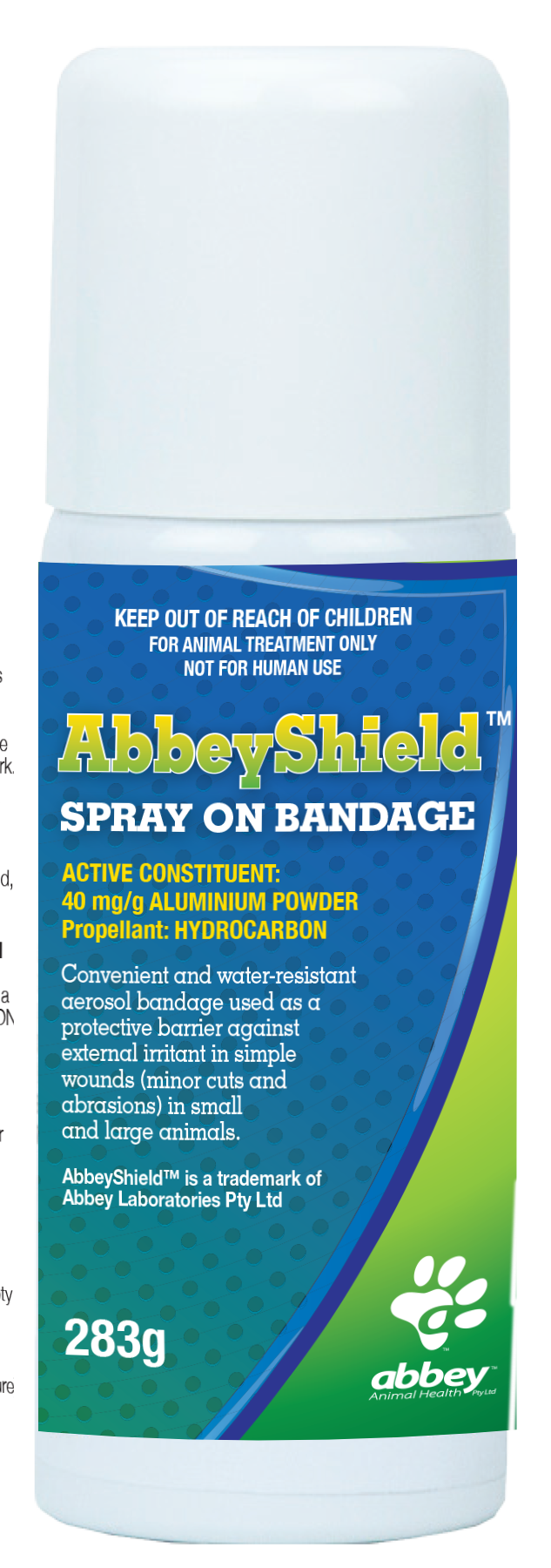 Abbey Shield Aerosol Bandage