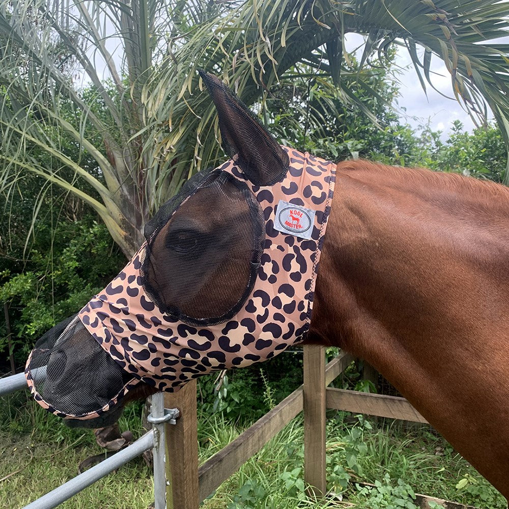 Lycra Fly Mask w/Skirt