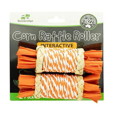 Corn Rattle Roller Bird Toy