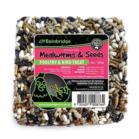 Treat Block Mealworm & Seed