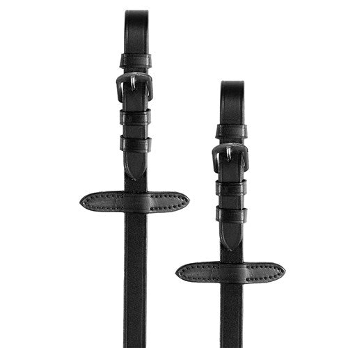 Leather Grip Reins w/Stoppers