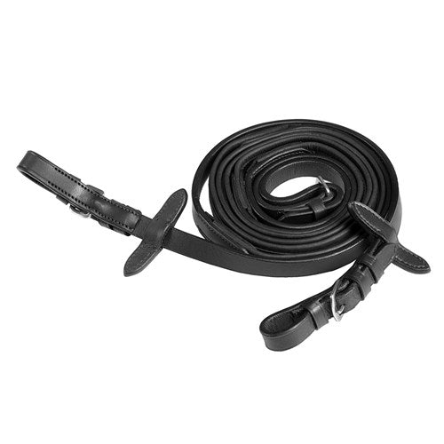 Leather Soft Grip Reins W/ Stoppers