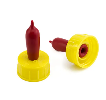 Lamb teat with valve