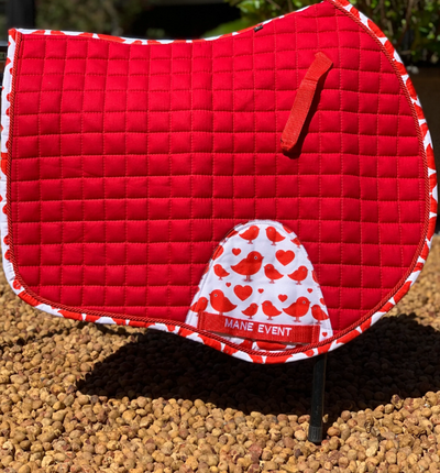 Saddle Pad - Red Robin