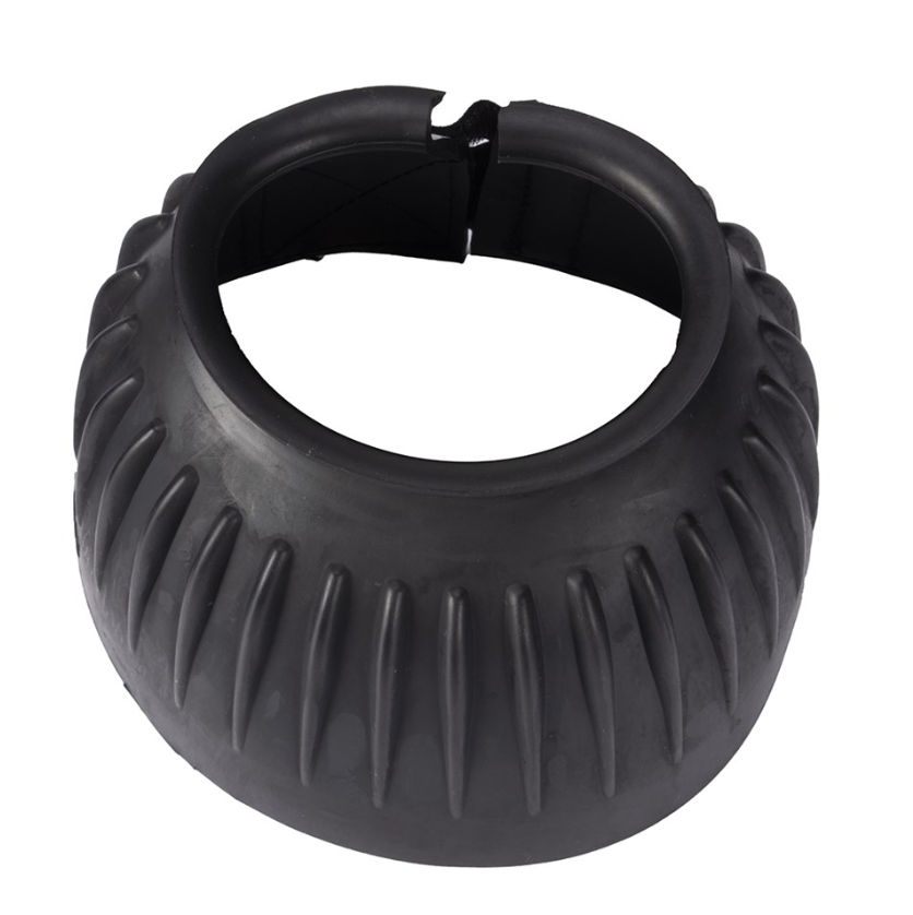 Ribbed Bell Boots Single Velcro