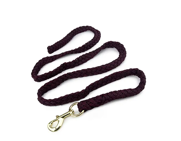 Lead Rope with Brass Snap