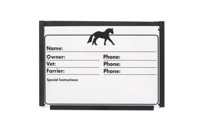 Stable Name and Info Plate - Wanneroo Stockfeeders