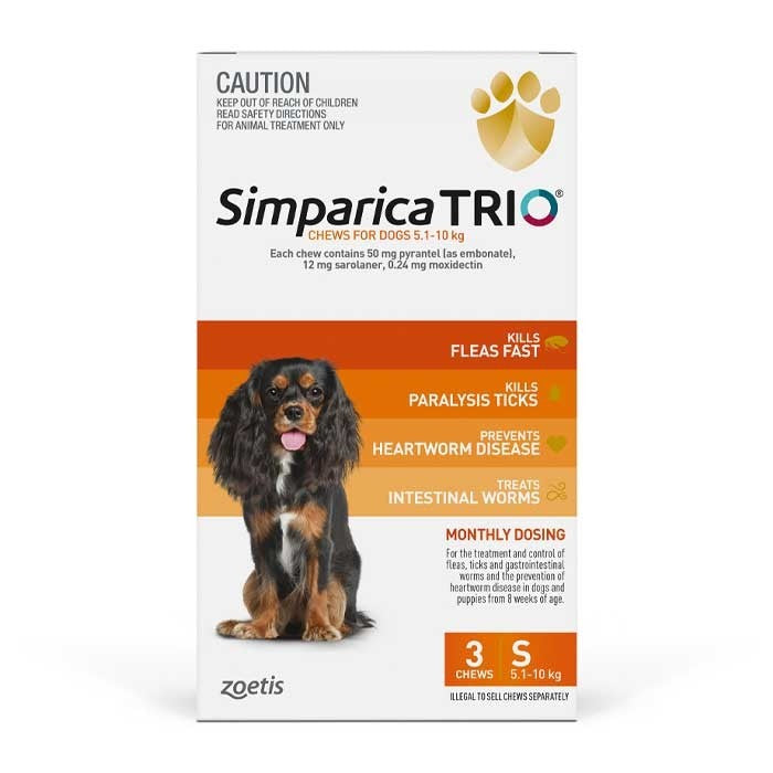 Simparica TRIO S - Wanneroo Stockfeeders