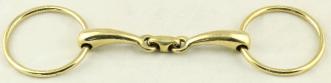 Gold Loose Ring Snaffle Bit - Wanneroo Stockfeeders