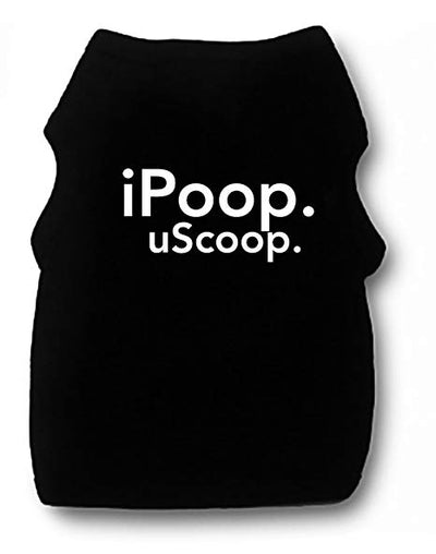 Dog Shirt 'iPoop.uScoop.' - Wanneroo Stockfeeders