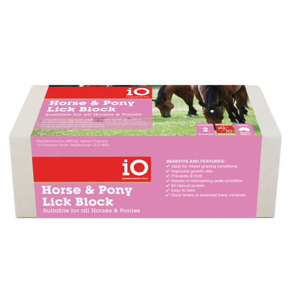 Horse & Pony Lick Block - Wanneroo Stockfeeders