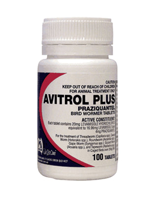 Avitrol Plus (100 Tablets) - Wanneroo Stockfeeders