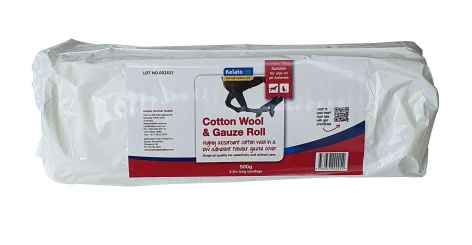 Kelato Cotton Wool & Gauze (15cm x 3m) - Wanneroo Stockfeeders