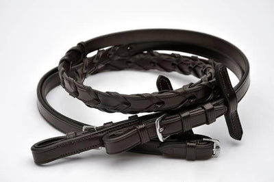 Leather Laced Reins - Wanneroo Stockfeeders