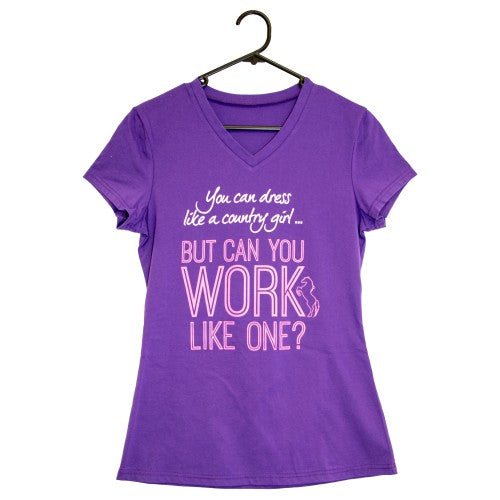 T-Shirt "Can You Work" - Wanneroo Stockfeeders