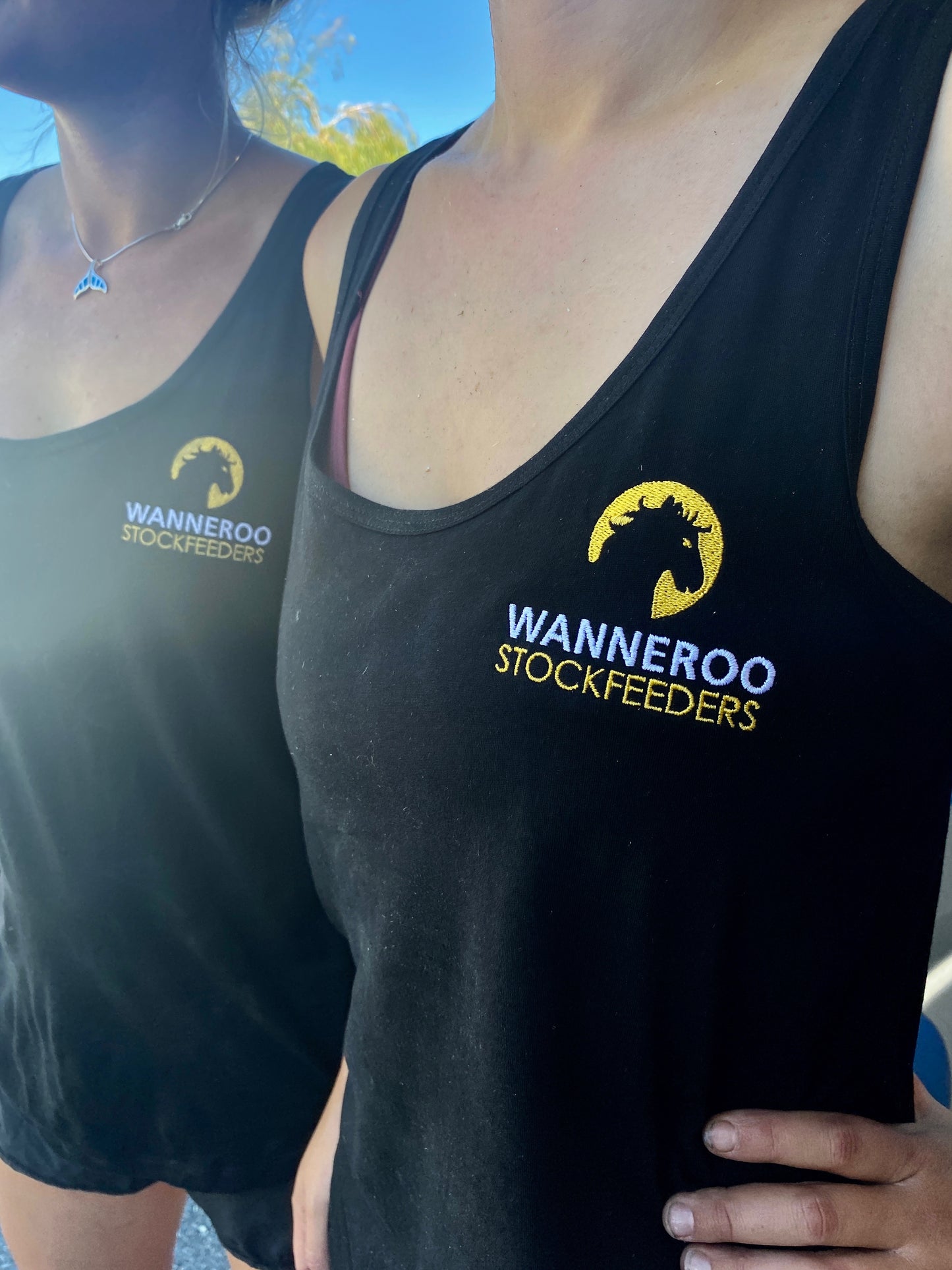 WSF Raceback Singlet - Wanneroo Stockfeeders