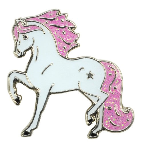 Pink Horse Pin - Wanneroo Stockfeeders