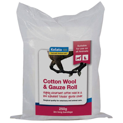 Kelato Cotton Wool & Gauze (15cm x 3m) - Wanneroo Stockfeeders