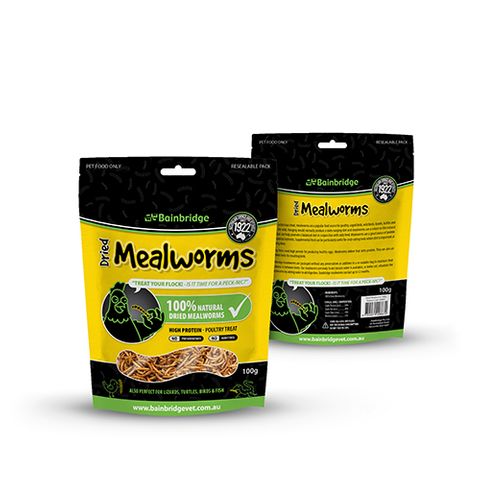 Dried Mealworms - Wanneroo Stock Feeders