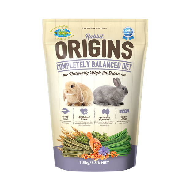 Origins Rabbit Food - Wanneroo Stockfeeders